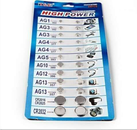 Anil Baterii Litiu pentru ceasuri CR2016 / CR2025 / CR2032 1.55V 24buc