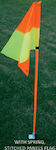 Football Corner Flags Set 4pcs Multicolor