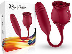Clitoral Air Suction Rose Thrusting Розов Clitoral Air Suction Rose Thrusting Розов