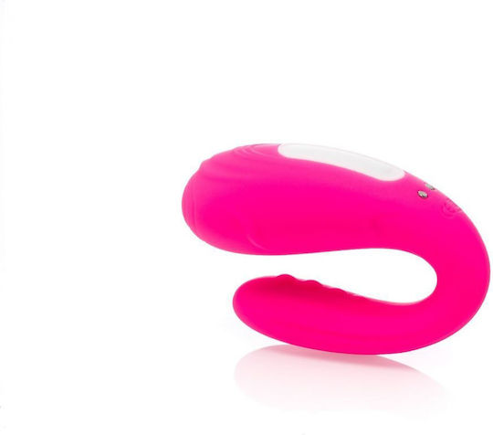 Zenn Double Fun Mini Δονητής για Ζευγάρια 8cm Ροζ