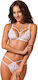Spalex Sexy Σετ Εσωρούχων με Δαντέλα Λευκό