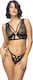For Dreams Sexy Dessous-Set Schwarz SL8294-ΜΑΥΡΟ