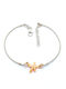 PS Silver Kinderarmband Kette aus Silber mit Blume