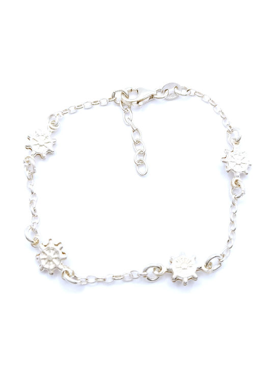 PS Silver Kinderarmband Kette aus Silber
