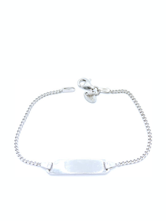 PS Silver Kinderarmband ID aus Silber