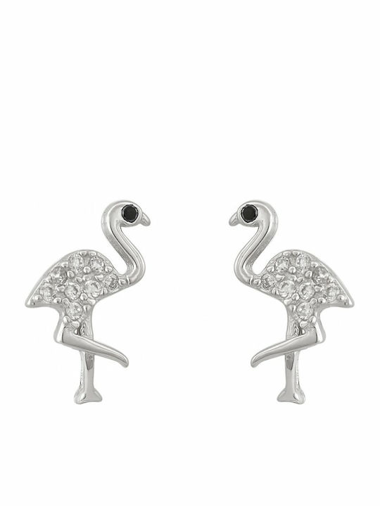 Silver Studs Kids Earrings