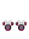 Hypoallergenic Silver Studs Kids Earrings Minnie