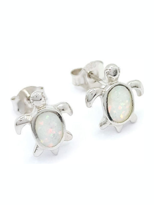 PS Silver Kinder Ohrringe Nieten aus Silber