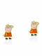 Bijou Box Hypoallergenic Gold Plated Kids Earrings Studs from Silver