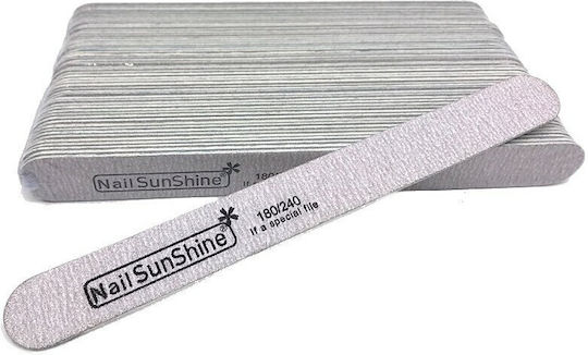 Nagelfeile Gerade Papier Schlank 180/240 1Stück COSMO-11445