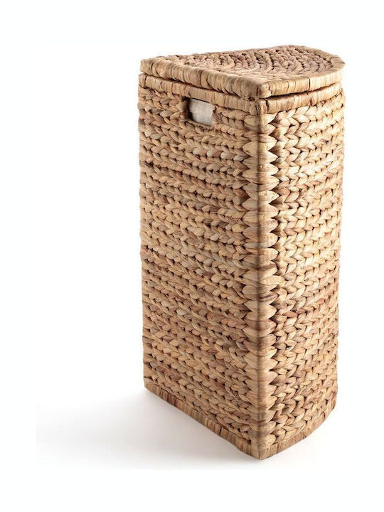 La Redoute Interieurs Wäschekorb Korbweide mit Deckel Beige