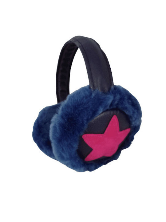 Earmuffs Fur Blue