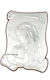 Mertzios.gr Heiligenikone Gottesmutter mit Kind Silber 17x23cm