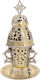 Vappas Tabletop Oil Lamp Metallic 24εκ. 7110GN