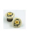 TMC Knob Furniture made of Porcelain in Green Color D33mm 3010-80-129 1pcs