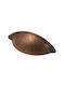 Antic Mâner Mobilier Mânere de mobilier din Metal în Culoare Cupru cu Distanța între Centre 64mm 1.1.10250720 1buc