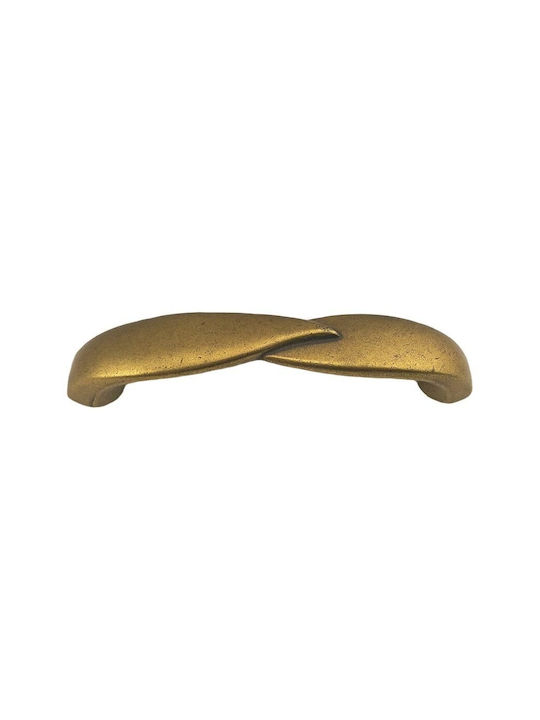 Besana Antique Handle Furniture made of Metallic in Bronze Color 152mm (Center Distance 128mm) 151555 1pcs