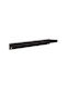 Handgriff Möbelgriff Bündiger Griff aus Metallisch in Schwarz Farbe 224mm 295889 1Stück