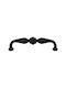 Rei Handle Furniture made of Metallic in Black Color 107mm (Center Distance 96mm) 3512-BLACK 1pcs