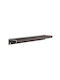 Finetto Handle Furniture Flush Handle made of Metallic Matte Black with Center Distance 160mm 243-1271#160#M 1pcs