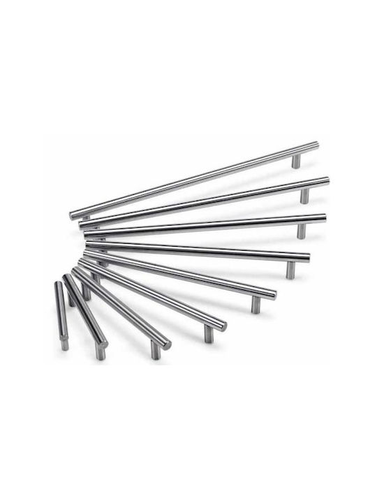 Finetto Handle Furniture made of Metallic in Silver Color with Center Distance 320mm 243-5001#320NS 1pcs