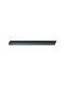 Finetto Handle Furniture Flush Handle made of Metallic Matte Black with Center Distance 128mm 213-5053#128BL 1pcs