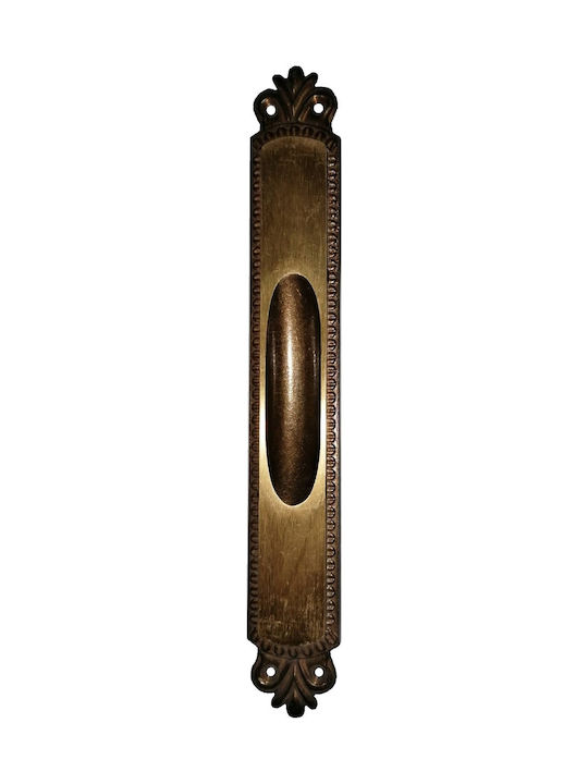 Türgriff Vertieft Bronze 250mm 35250
