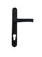 Evman Plate Middle Door with Plate Black