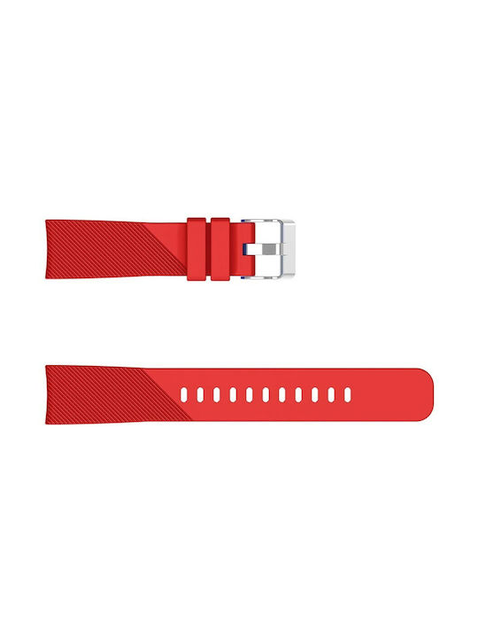 Twill Texture Каишка Силикон Червен (Amazfit GTS 2 / GTS 2 Mini / GTS 2e - Амазфит GTS 2 / GTS 2 Mini / GTS 2e)