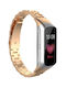 Steel Λουράκι Ανοξείδωτο Ατσάλι Ροζ Χρυσό (Galaxy Fit)