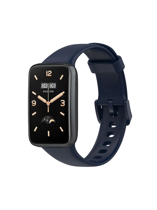 Soft Armband Silikon Blau (Smart Band 7 Pro)