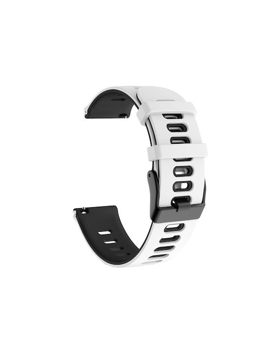 Dual Color Каишка Силикон Бял (Amazfit GTR 4 46 мм)