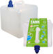 TSA-42-1120 Faltbar Plastikkanister 18Es