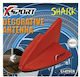 Cartech Car Antenna Roof Sticker in Red Color