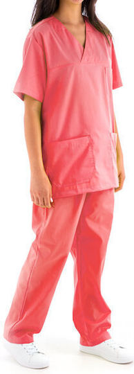 Hose & Bluse Set Rosa