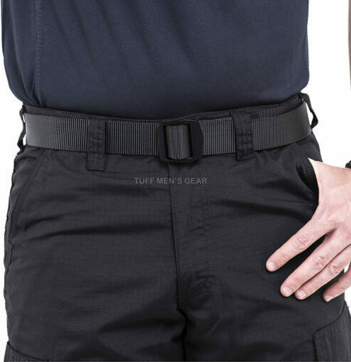 Military Quick Release Strap Belt 45mm Black