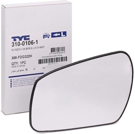 Carro Mirror Glass Replacements Car Exterior Mirrors Ford Fiesta 02-08