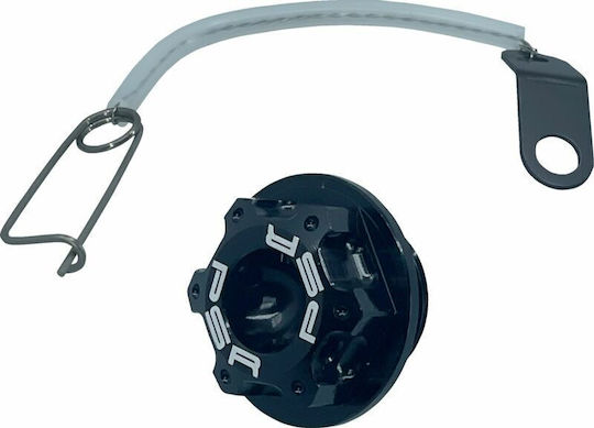Powerstands Racing Öldeckel Motorrad Schwarz 00-01310-22