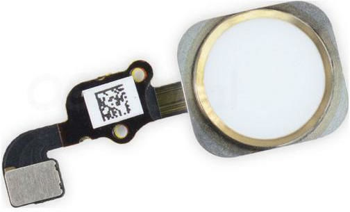 Flex Cable with Fingerprint in Gold colour for iPhone 6sRealme 6s