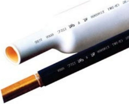 Θερμοσυστελλόμενο Καλώδιο με Εσωτερική Κόλλα και Βαθμό Συρρίκνωσης 4:1 Μαύρο 20401-024
