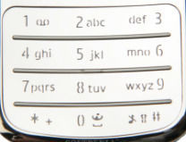 Σετ Πλήκτρων Μαύρο για Nokia 6700 Classic