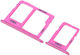 Sim-Kartenhalterung Rosa Galaxy J4+