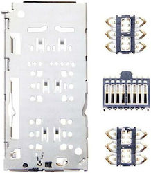 Slot Card Sim Argint Huawei Y6 Prime 2018 Slot Card Sim Argint Huawei Y6 Prime 2018