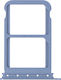 Sim Card Tray Dual Card Μπλε για Huawei P20 Pro