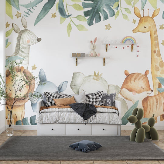Caravelshop Embosat Kids Paper Wallpaper L400xH270buc