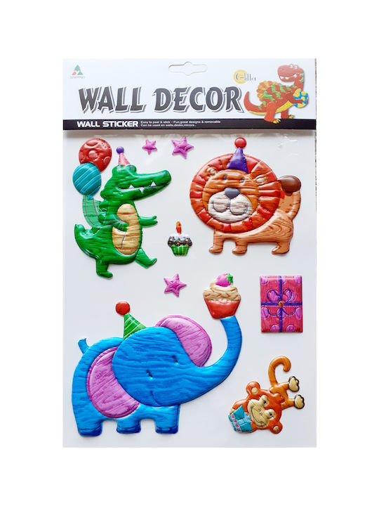 Autocolant Decorativ pentru Copii Perete 3D Spumă 20x30buc 9buc