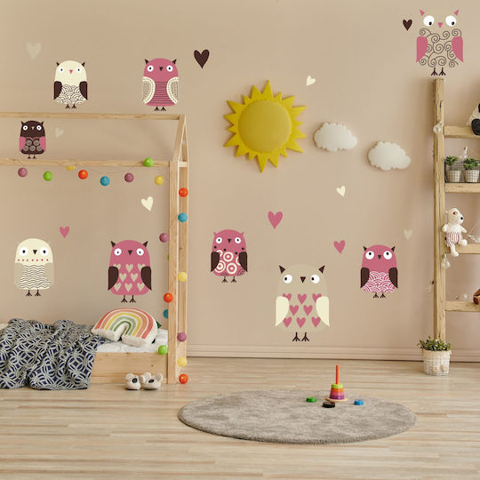 Caravelshop Autocolant Decorativ pentru Copii Perete 88x130buc