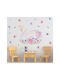Caravelshop Autocolant Decorativ pentru Copii Perete 70x65buc