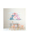 Caravelshop Kids Wall Sticker 65x35cm