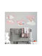 Caravelshop Детска стикерна за стена Стена 145x60бр